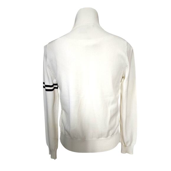 Per Se By Carlisle White 2 Piece Sequined Knit Sweater and Matching Tank - Picture 3 of 6